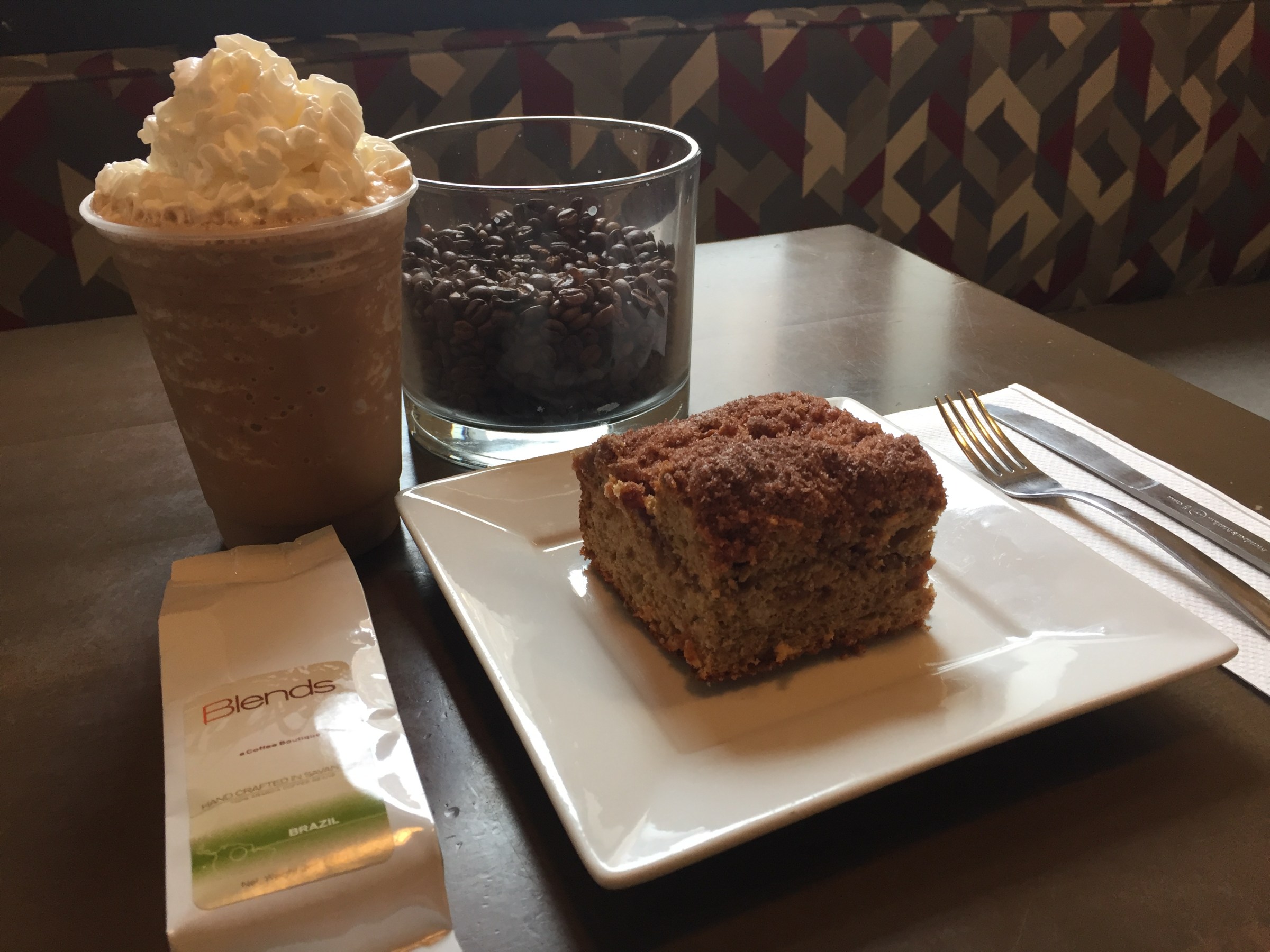 a piece of cake on a plate on a table